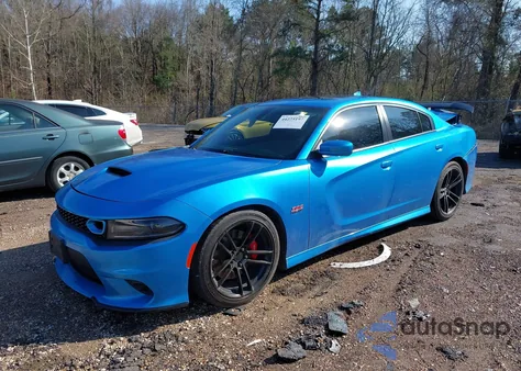 2018 Dodge Charger R/T Scat Pack Rwd z USA, uszkodzony, nr VIN 2C3CDXGJ3JH329530